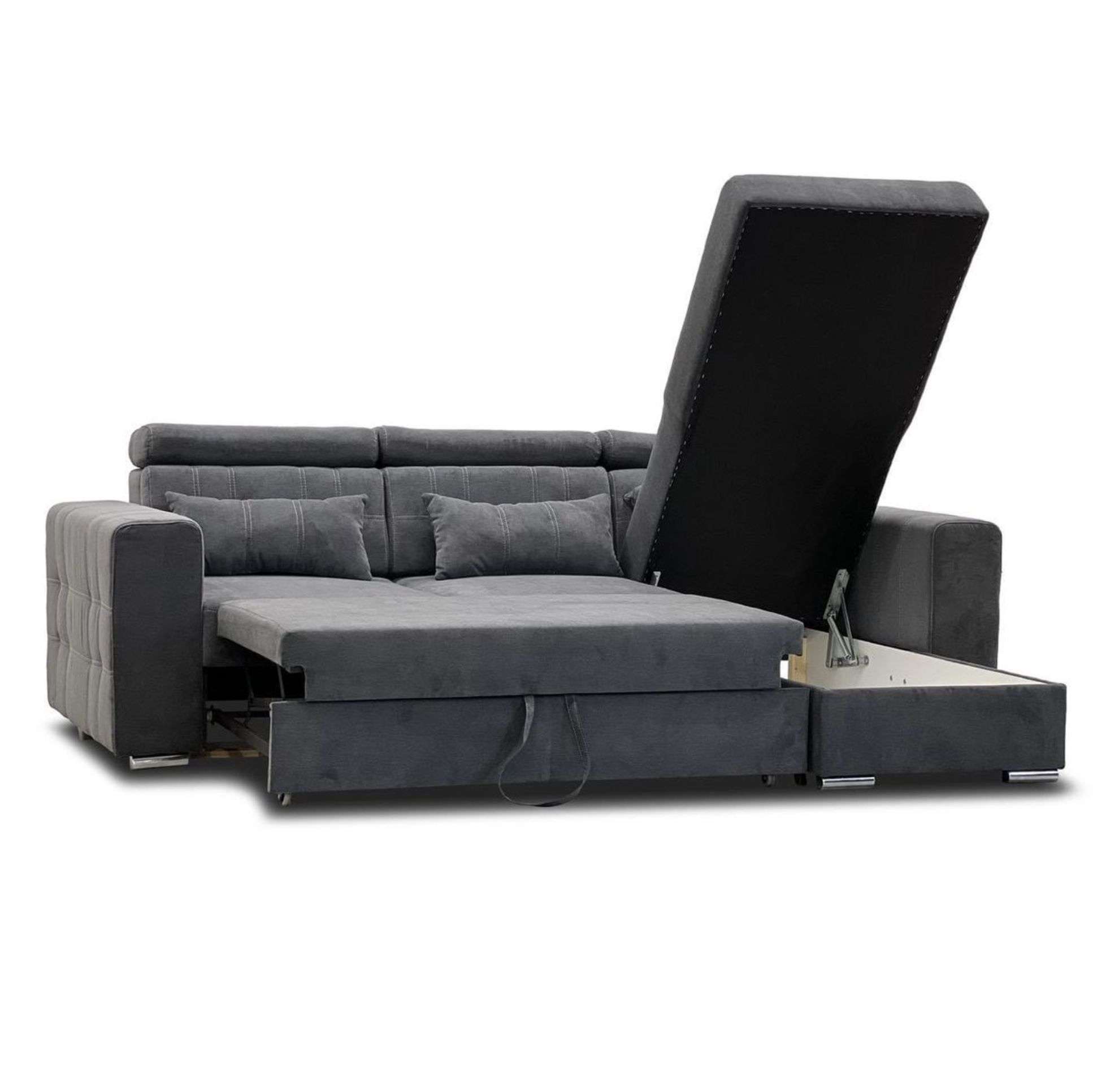 Luca Corner Sofa Bed - image 2