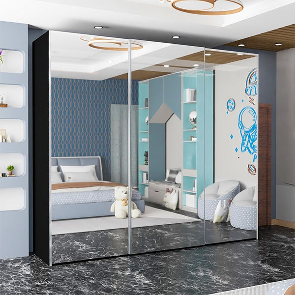 ETNA GREY WARDROBE 250cm