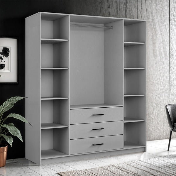Barcelona 200 Grey Wardrobe