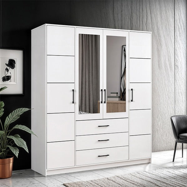 Barcelona 200 Grey Wardrobe