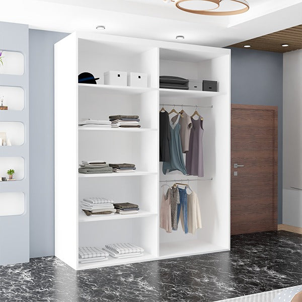ETNA WHITE WARDROBE 150cm/200cm