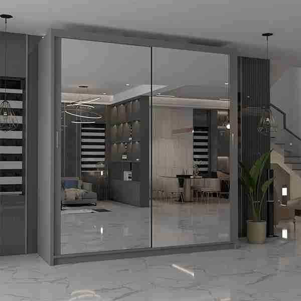 CHICAGO GREY WARDROBE 90/100/120/150/180/203cm