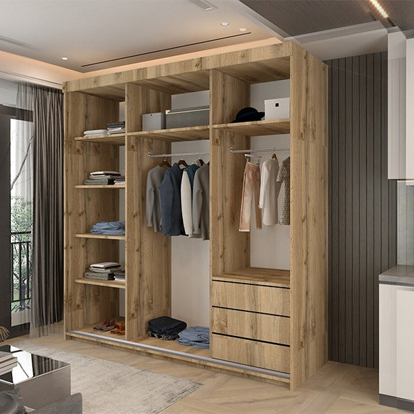 Marbella Votan Sliding Wardrobe 150cm/200cm