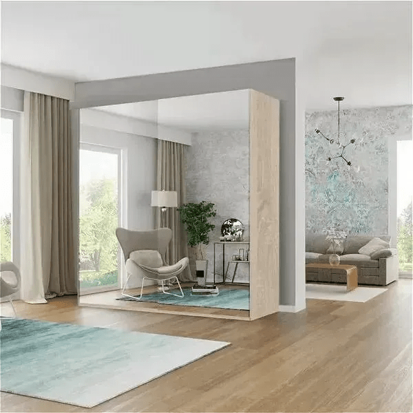 ETNA WHITE WARDROBE 250cm