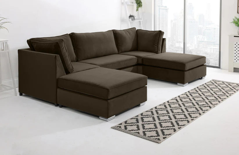 U-Shape High Sofa