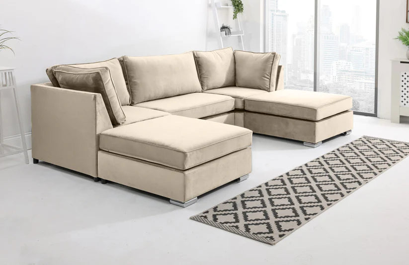 U-Shape High Sofa