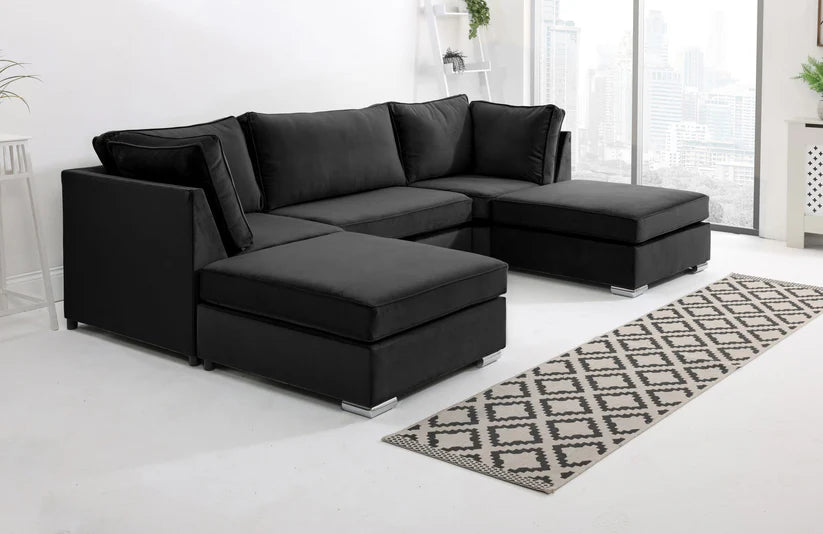 U-Shape High Sofa