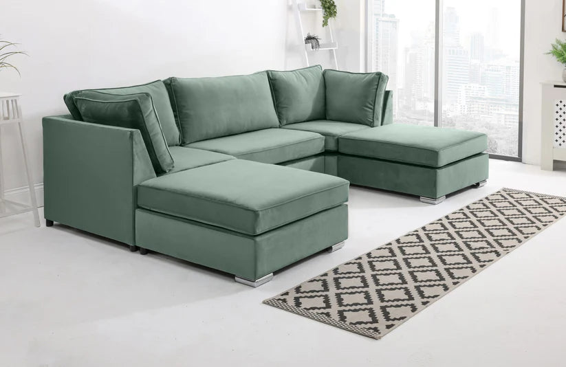 U-Shape High Sofa