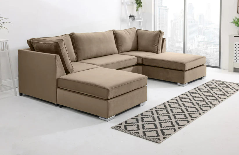 U-Shape High Sofa