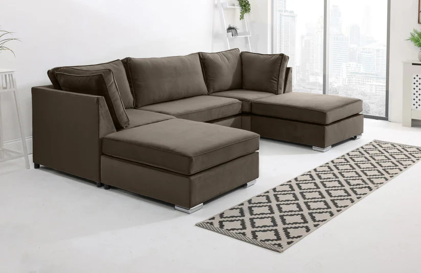 U-Shape High Sofa