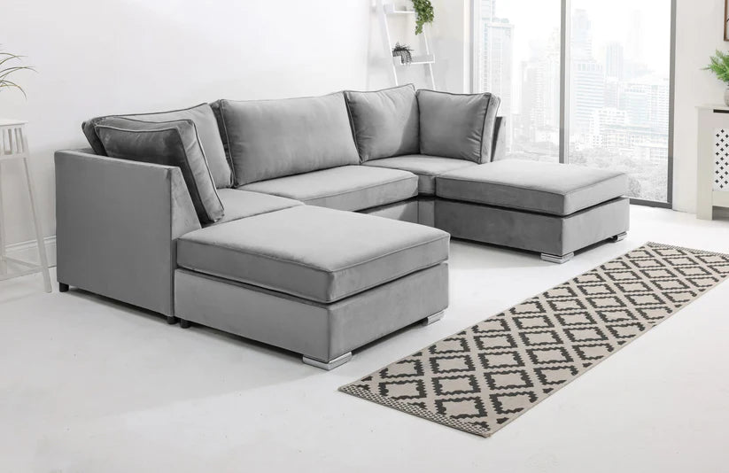 U-Shape High Sofa