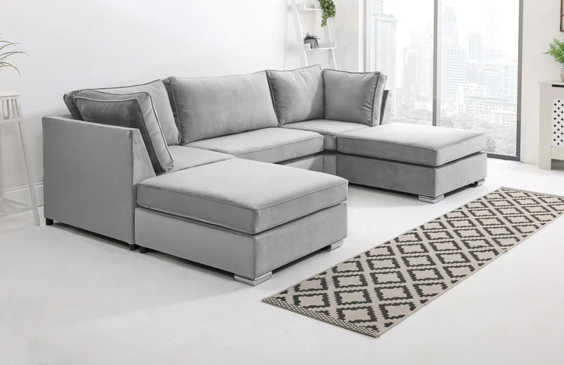 U-Shape High Sofa