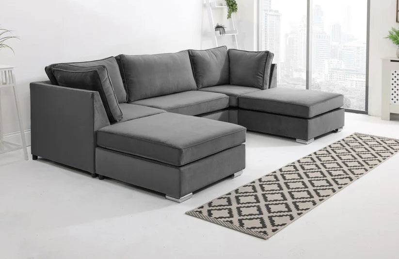U-Shape High Sofa