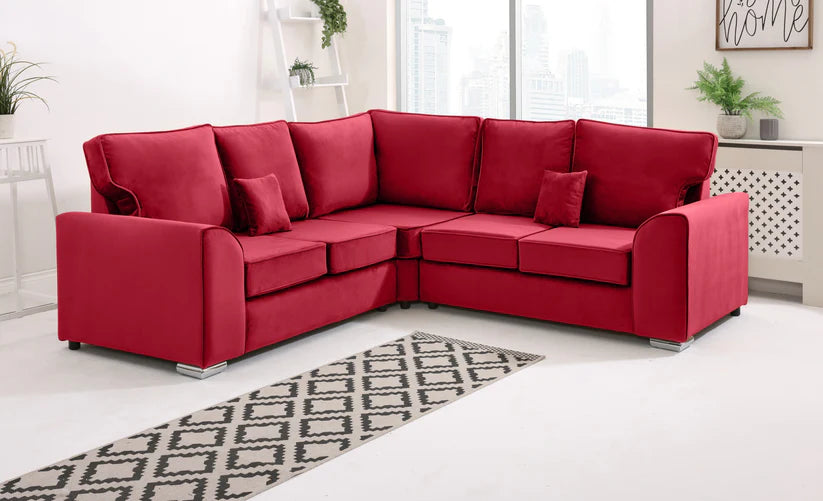 Corner Elegance High Sofa