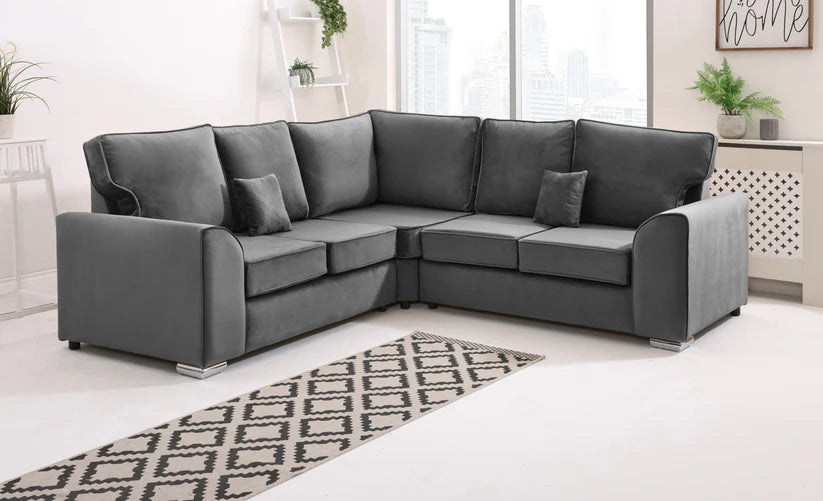Corner Elegance High Sofa
