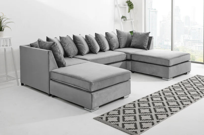 U-Shape Scattered Sofa