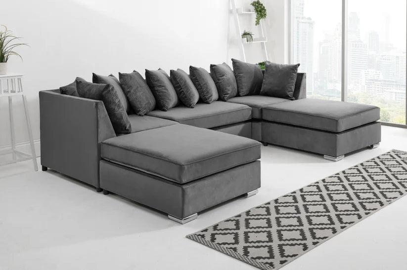 U-Shape Scattered Sofa