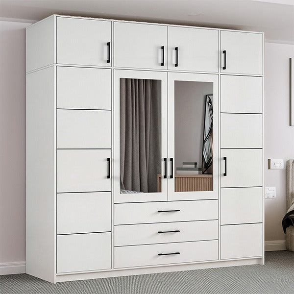Barcelona 240cm Grey with TOP BOX Wardrobe