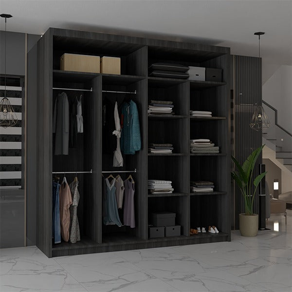 CHICAGO WENGE WARDROBE 250cm