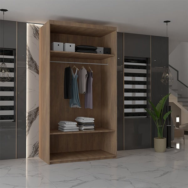 CHICAGO WALNUT WARDROBE 250cm